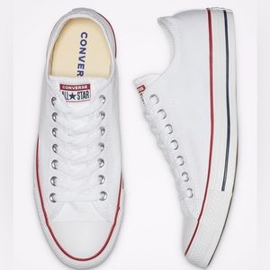 White Converse Chuck Taylor All Star Sneakers